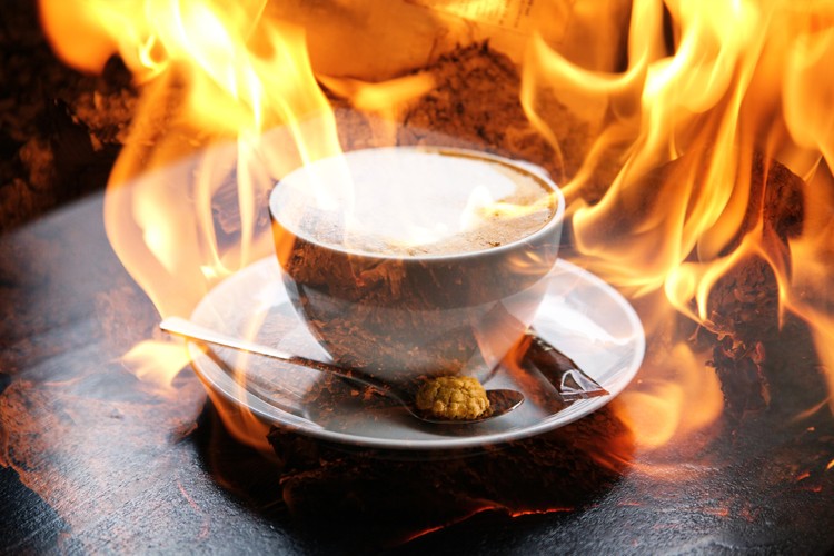 咖啡，喝热饮料，热，热，一杯咖啡，卡布奇诺