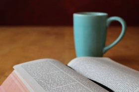 圣经，学习，咖啡，杯子，宗教，基督教